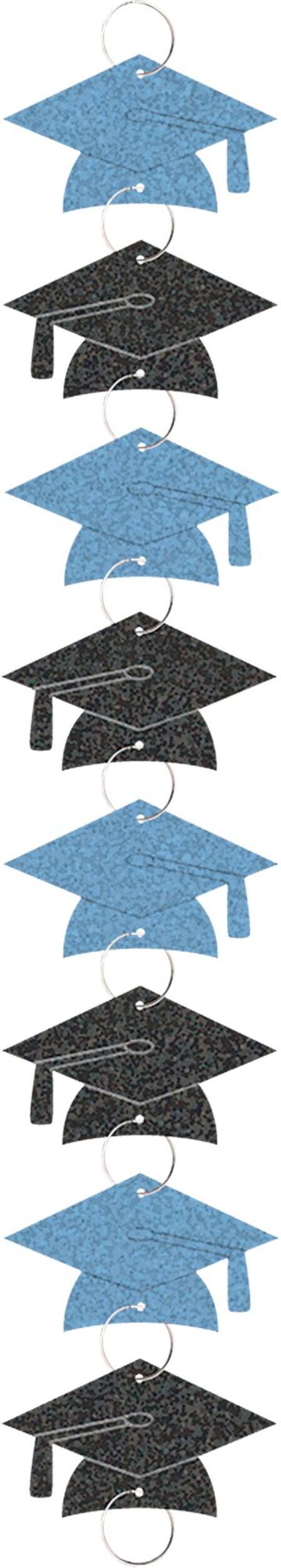 Guirlandes à anneaux School Colours Pride, bleu clair Front_Flat