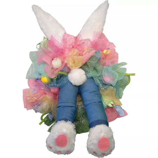 Bunny Wreath Front_Flat