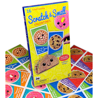 Food Valentine Exchange Cards with Favours Front_Three_Fourths_Angled_Right