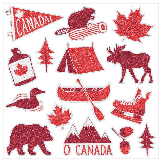 Bijoux pour le corps, Fête du Canada, paq. 15 Front_Flat