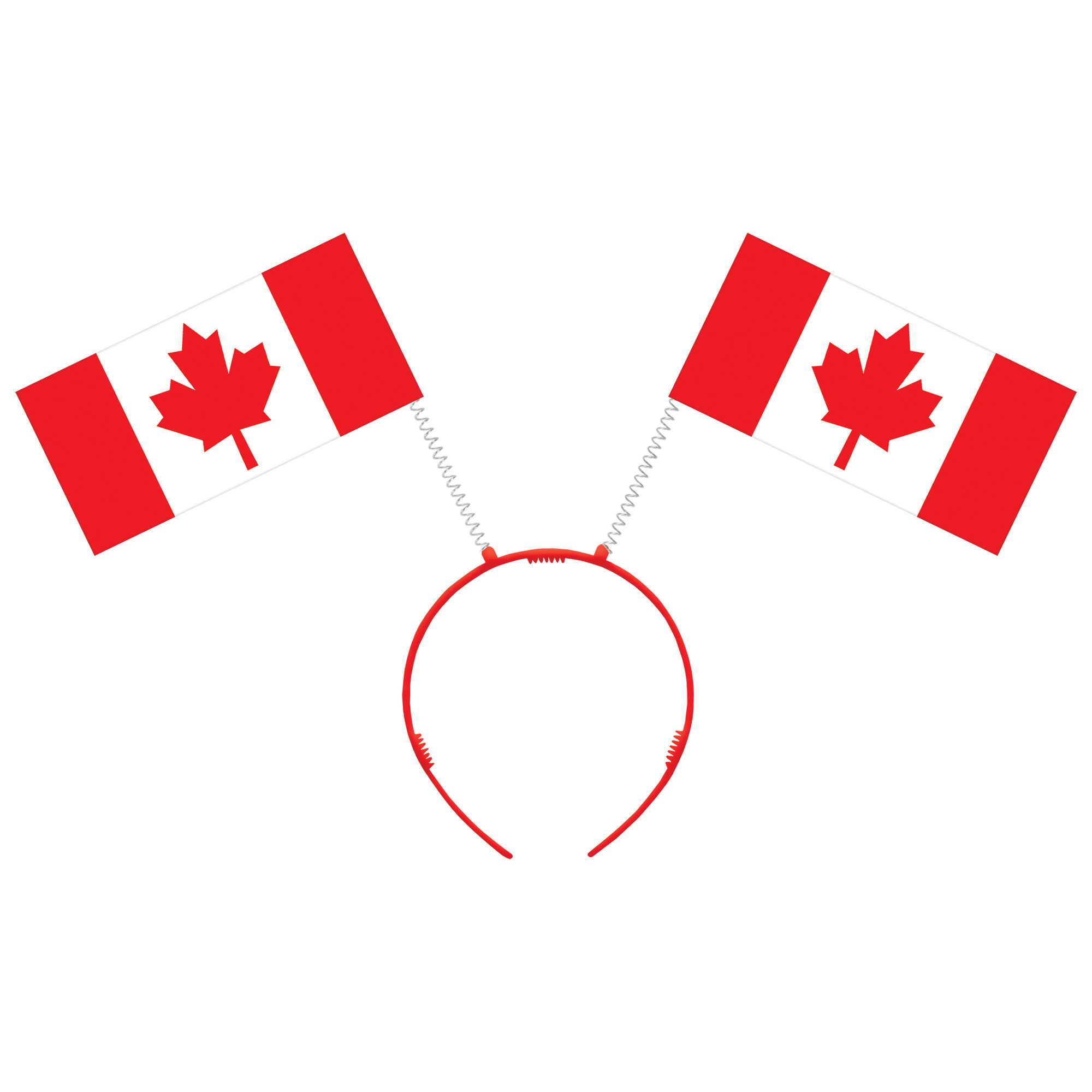 Bandeau à motif du drapeau du Canada Front_Flat