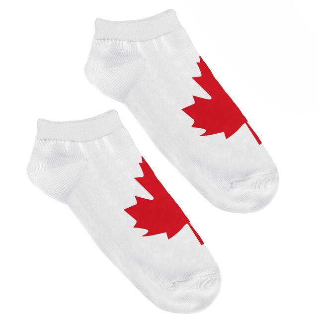 Socquettes basses, Fête du Canada Side_Right