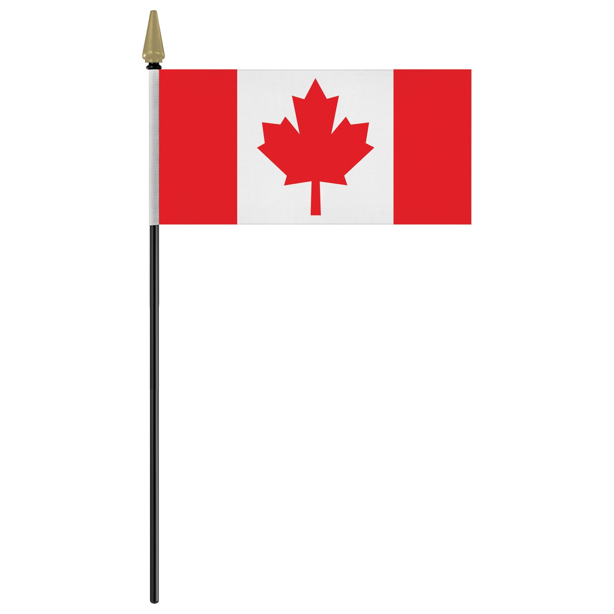 Petit drapeau en tissu, Fête du Canada, 3 x 6 po Front_Flat