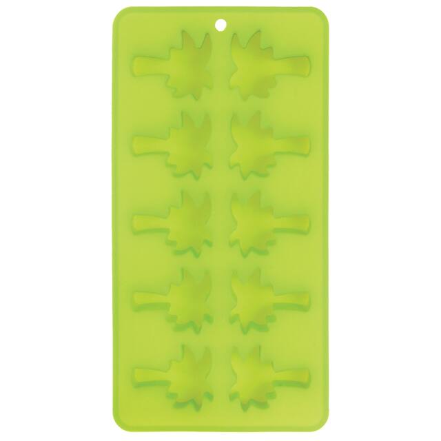 Palm Tree Ice Tray Overhead_Flat