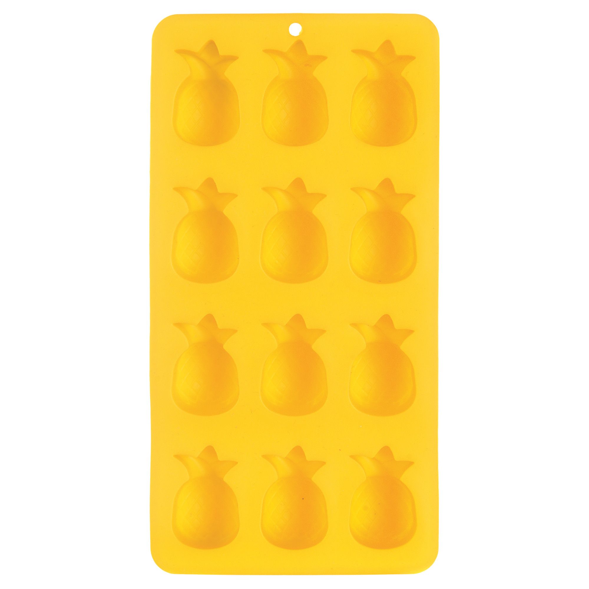 Pineapple Ice Tray Overhead_Flat