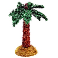 3D Tinsel Palm Tree Front_Flat