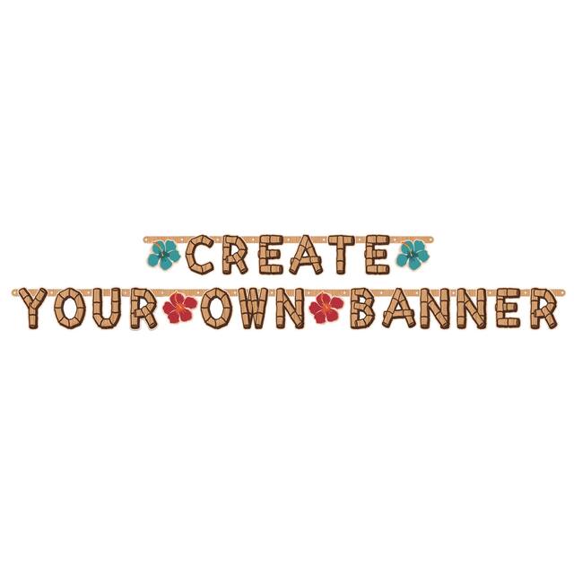 Customizable Tiki Banner Letters Front_Flat