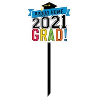 Proud Home Graduation Yard Sign Front_Flat