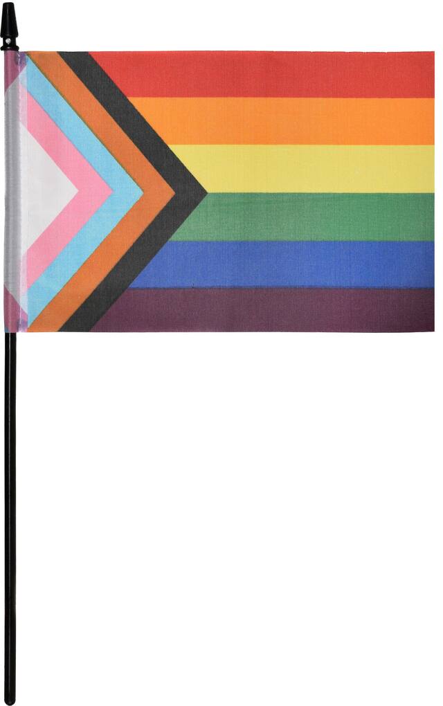 Handheld Pride Flag Front_Flat