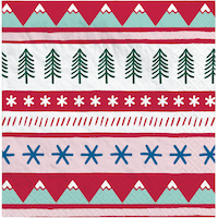 For Living Beverage Napkins, 16-pk Overhead_Flat